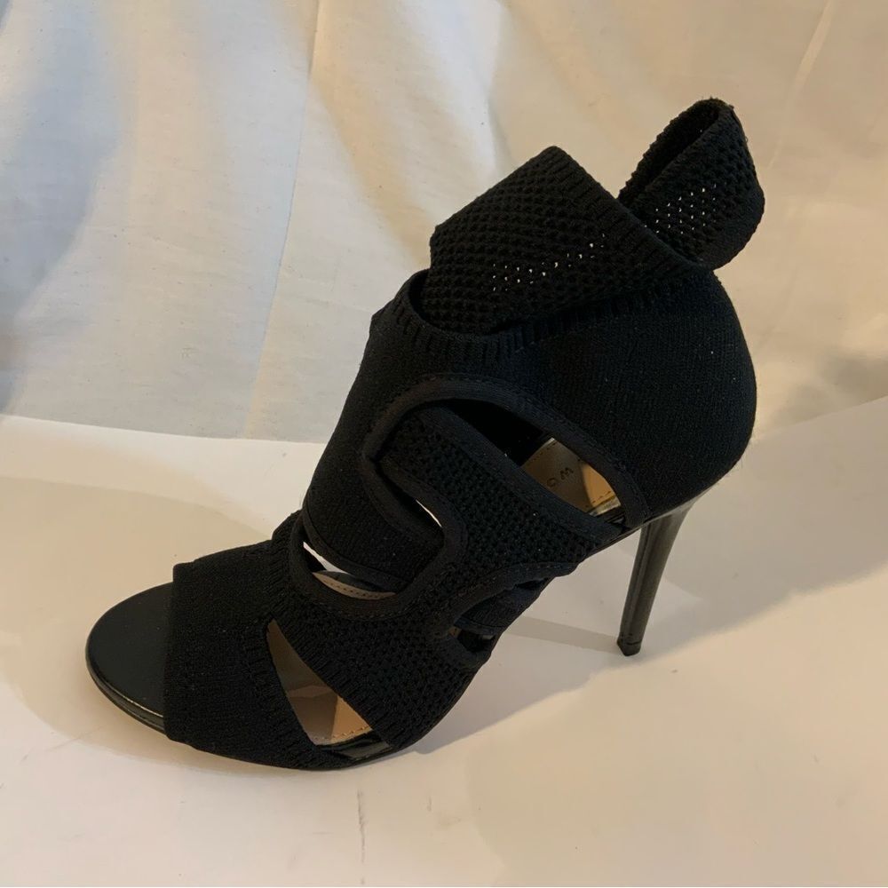 Zara Basic Collection Ankle Strap Heels Elastic M… - image 2